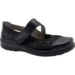 Baleríny dámské černé Axel kožené 1878 na široké chodidlo - 39