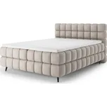 Eltap Čalouněná postel Sabeno s úložným prostorem Materiál a barva potahu: Royal 18 - béžová, Rozměr: 140x200