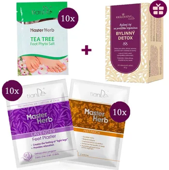 Kompletní detoxikační péče pro nohy a tělo