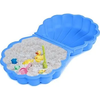 Pískoviště Pískoviště Marimex mušle s krytem - modré