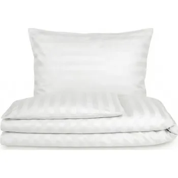 Povlečení Kvalitex Hotelové povlečení atlas grádl 20mm se zipem 1+1, 140x220, 70x90cm