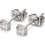 Boccia Titanium Titanové náušnice s diamantem 0538-01 + 2 měsíce na vrácení zboží