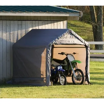 Přístřešek na auto Plachtový přístřešek – ShelterLogic 1,8 × 1,8 m šedá