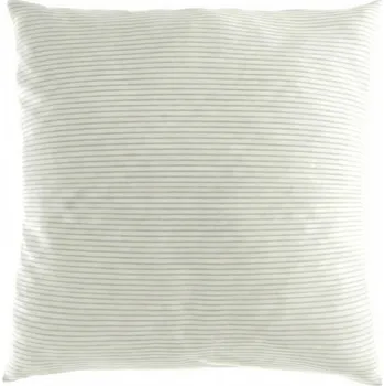 Povlečení Kvalitex Povlak na polštář Atlas grádl 2mm proužek bílý s hotelovou kapsou 70x90cm 70x90cm