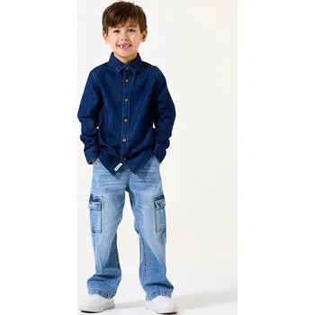 Chlapecké kalhoty Garcia Hellblau 6847999 104