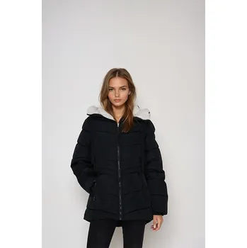 Dámská vesta Bunda Steve Madden Schwarz 3880290 S