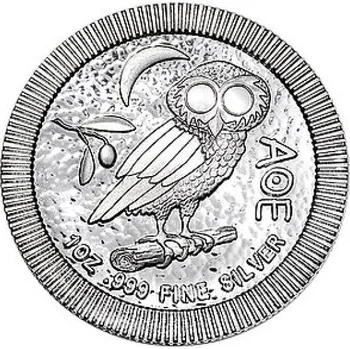 Komisní prodej -Stříbrná mince Sova1 Oz