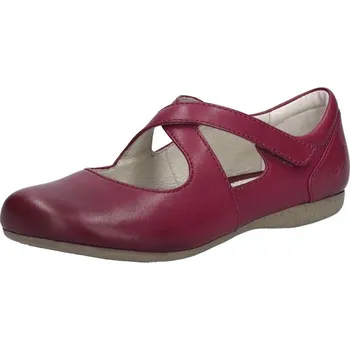 Dámská zimní obuv DÁMSKÉ POLOBOTKY JOSEF SEIBEL 87272 971490 ČERVENÁ Barva: ČERVENÁ, Velikost: 43