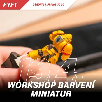 FYFT Workshop barvení miniatur pro začátečníky 19.4.2026
