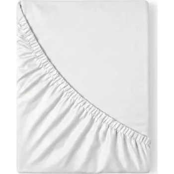 Prostěradlo Kvalitex Saténové prostěradlo s gumo bílé 180x200cm