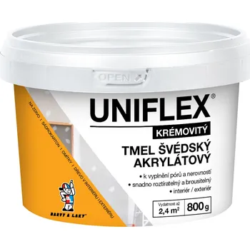 Tmel Uniflex Akrylátový švédský tmel krémovitý