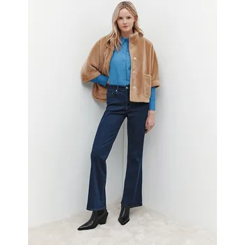 Dámská vesta Bunda More & More Camel 1007192 44