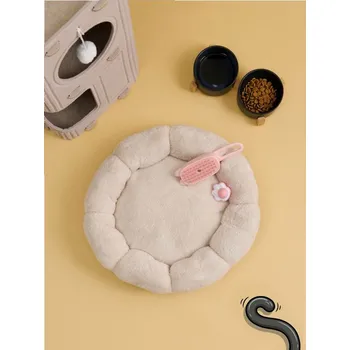 Pelíšek pro psa Sinsay - Pelíšek pro kočku ve tvaru květiny - béžová - 485BP-02X - 485BP-02X-ONE-4