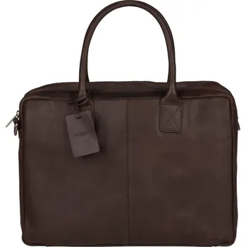 BURKELY Kožená pracovní taška na notebook 15,6" Taylor Worker 9007979.22.20 hnědá