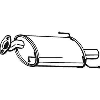 Tlumič výfuku Zadní tlumič výfuku BOSAL 219-019