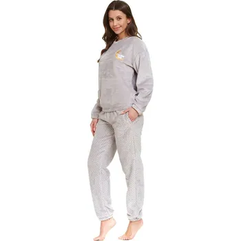 Dámské pyžamo Doctor Nap Hellgrau 6216681 XXL