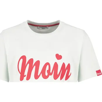 Dámské tričko Tričko Eight2Nine Hellgrün/ Rot 5226393 L