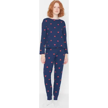 Dámské pyžamo trendyol Dunkelblau 694519 L