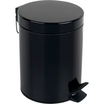Odpadkový koš Spirella pedálový odpadkový koš SYDNEY, černá, ocel, 3 L