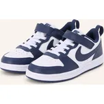 Nike Tenisky Court Borough Low, bílá / tmavě modrá