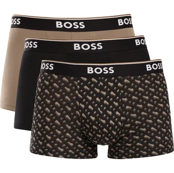 Boxerky 3PACK pánské boxerky BOSS vícebarevné (50554443 246) XXL Možnost vrácení zboží ZDARMA do 120 dnů!