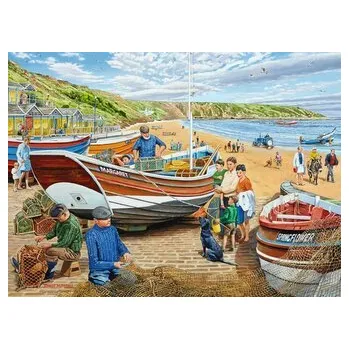 Puzzle RAVENSBURGER Puzzle Rybáři 500 dílků