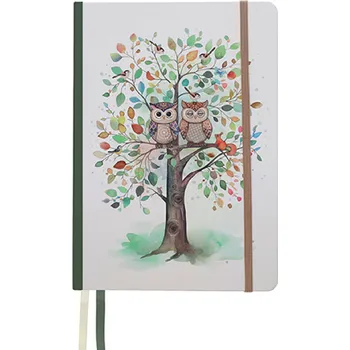 Blok Zápisník A5 PPCARA559G01 BUG ART SOVY KIUB