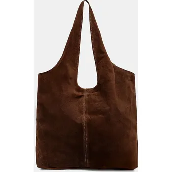 Kabelka Semišová kabelka Answear.LAB 766.hak hnědá 88X, vel. ONE SIZE