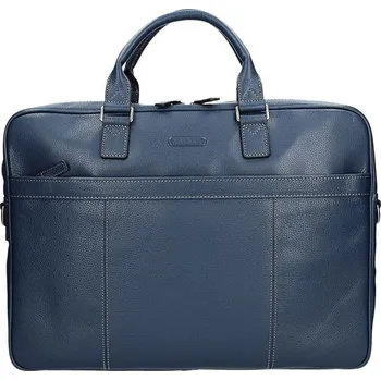 Pánská kožená taška přes rameno Katana Simons - modrá