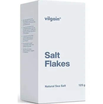 Přisada na vaření a pečení Vilgain Vločková sůl - mořská sůl vločky 125 g