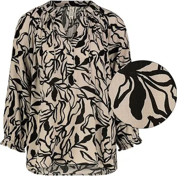 Dámské tričko Eight2Nine Beige/ Schwarz 4503564 L