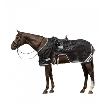 Deka pro koně Reflexní síťová deka Waldhausen Černá 145 cm