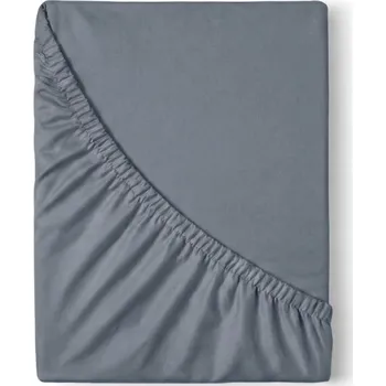 Prostěradlo Kvalitex Saténové prostěradlo s gumou tmavě šedé 180x200cm