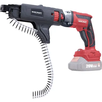 Vrtačka Aku šroubovák na sádrokarton s podavačem, 20V, BRUSHLESS, ShareSYS, WORCRAFT CDIS-S20LiB