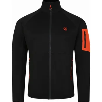 Pánské termoprádlo Pánská mikina Dare 2b Mens Torrek Fleece Velikost: L / Barva: černá/oranžová