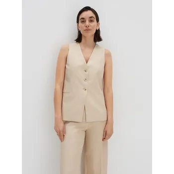 Dámská vesta Vesta Someday Beige 6526258 42