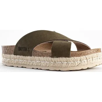 Dámské žabky BAYTON Khaki 1003858 37
