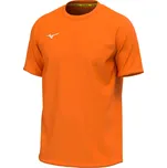 Dětské tričko Mizuno Training Tee (J) Orange Fluo 116 cm