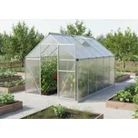 skleník LANITPLAST SARANA 6x10 PC 4 mm stříbrný