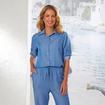 Halenka Jeans světle modrá M