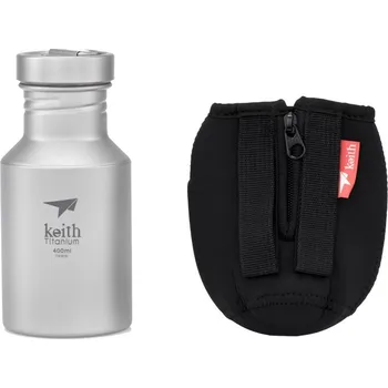 Láhev Keith Titanová láhev Sport Bottle 400 ml