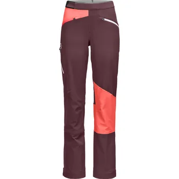 Dámské kalhoty Ortovox Col Becchei Pants Size: L, Color: Winetasting