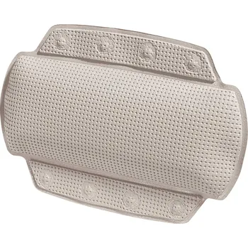 Spirella polštář do vany ALASKA, šedo-hnědá, PVC, 32 x 23 cm