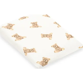 Mušelínový potah na kojenecký polštář-klín New Baby STANDARD 30x37cm bear