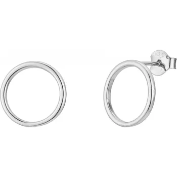 Náušnice Olivie Stříbrné náušnice KRUH 9346 Ag 925; ≤1,2 g.