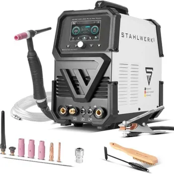 Svářečka Svářečka STAHLWERK AC/DC TIG 200 Pulse Pro Touch 1180