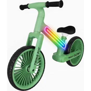 Odrážedlo Odrážedlo Trike Fix Glow cross-country LED zelená