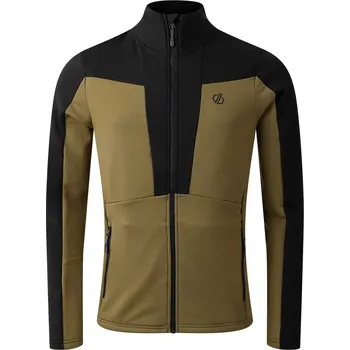 Pánské termoprádlo Pánská funkční mikina Dare 2b Substratum V Core Stretch Velikost: XL / Barva: khaki/černá