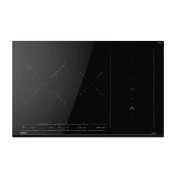 Mikrovlnná trouba 80cm indukÄní varná deska z Äerného skla se 4 zónami, funkcí Flex, SlideCooking, dotykovým ovládáním MultiSlider, 8 přímými funkcemi, funkcí Power Plus boost, ÄasovaÄi a kompletní sadou bezpeÄnostních prvků.