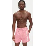 Pepe Jeans Plavecké šortky Logo PMB10419 Růžová Regular Fit XL